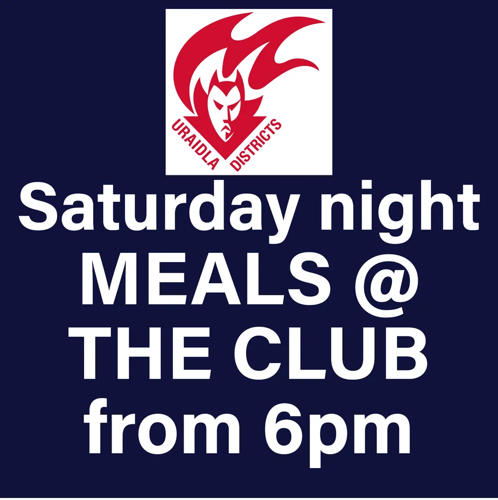 Saturday night meals poster